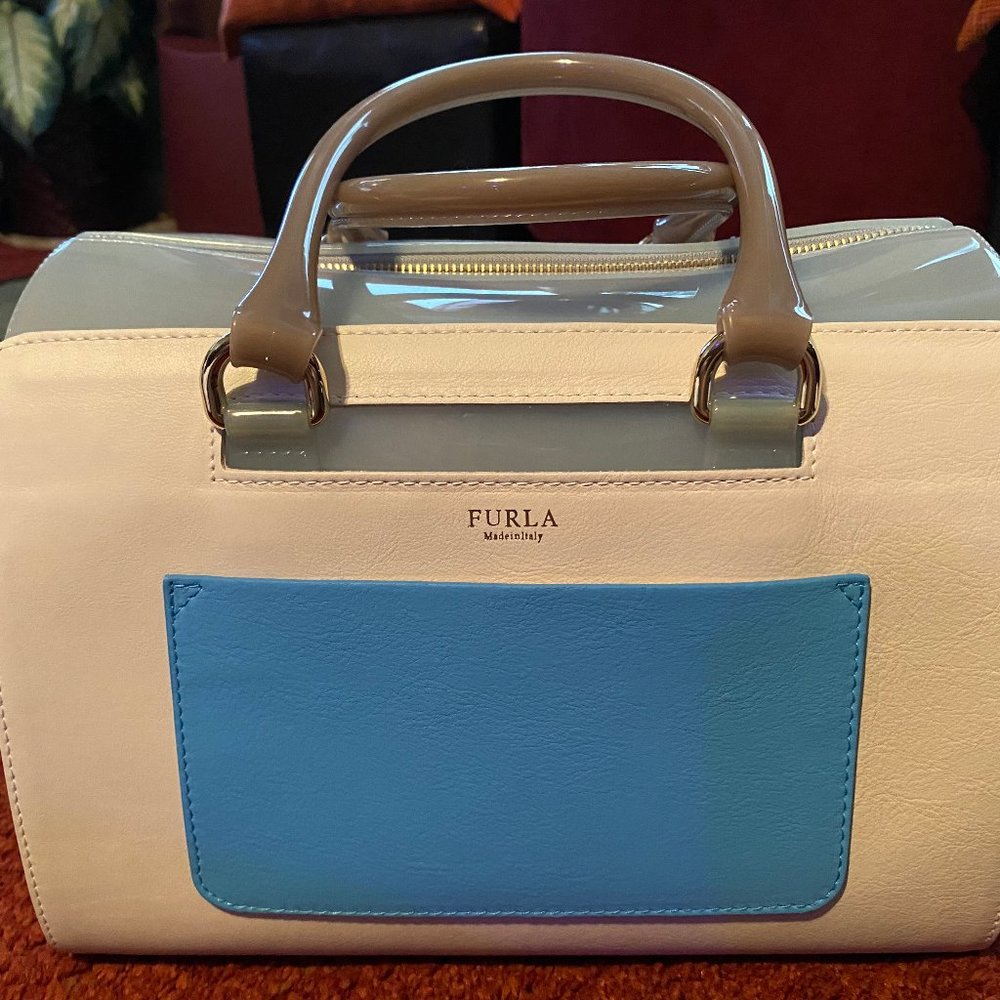 Very rare color block Candy bag.